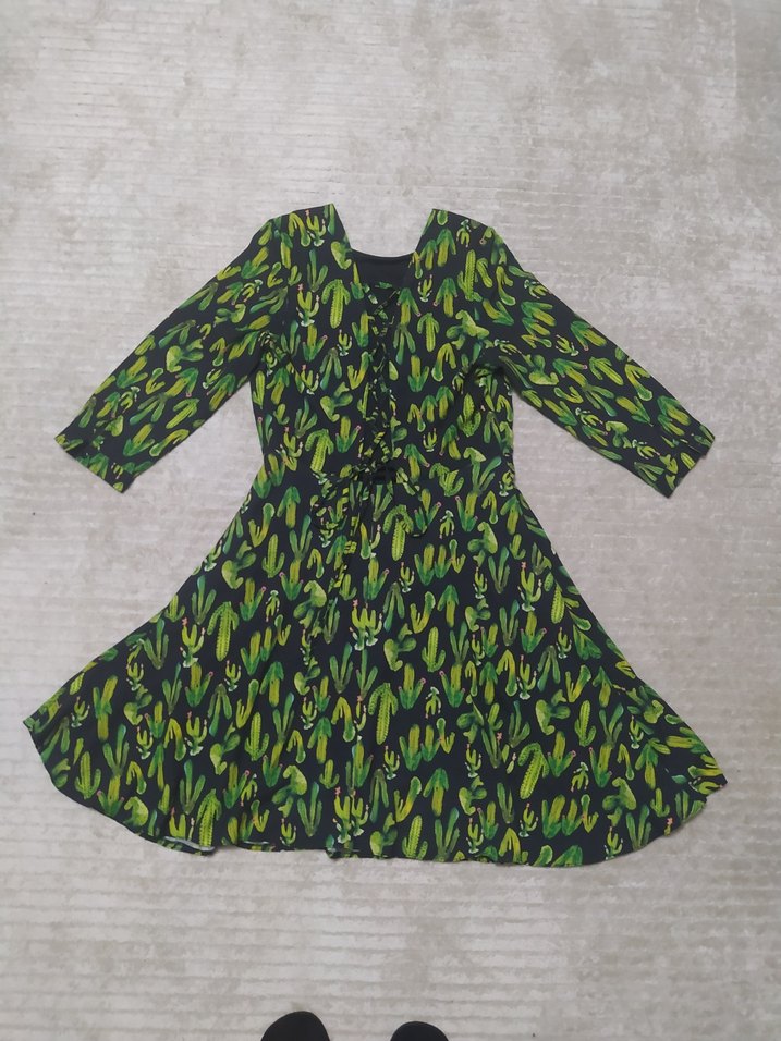 Trendyol kaktüslü Elbise - Görsel 5