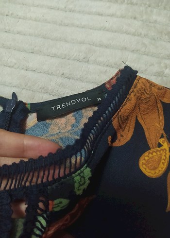 trendyol Volanlı Elbise - Görsel 2