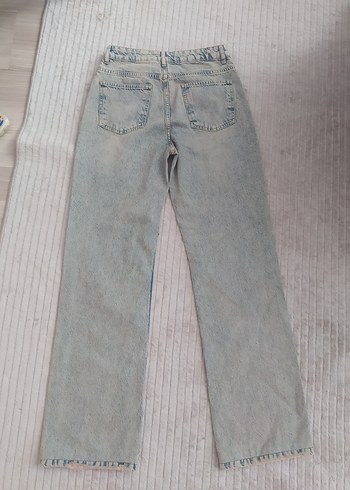 xs Beden mavi Renk yüksek bel Kot Pantolon