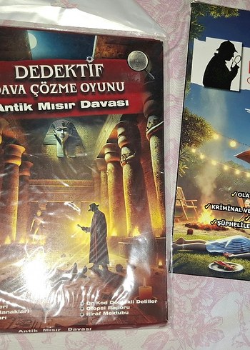  Beden Dedektif ve Antik Macera Dergileri Seti