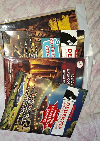 Dedektif ve Antik Macera Dergileri Seti