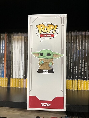 Funko Pop Star Wars Mandalorian Grogu With Cookies