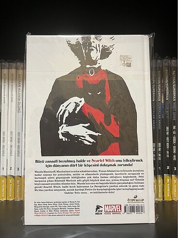 Marvel Scarlet Witch Sert Kapak Hc