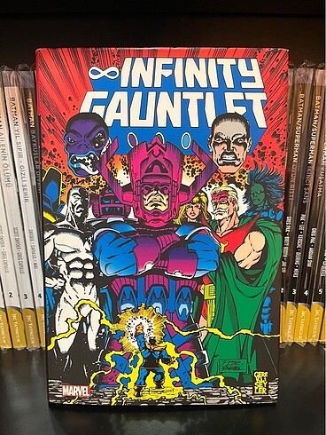 Marvel Infinity Gauntlet Sert Kapak