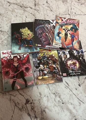 Marvel Çizgi Roman Seti - 6 Kitap