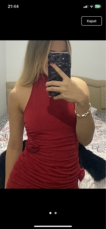 güllü elbise