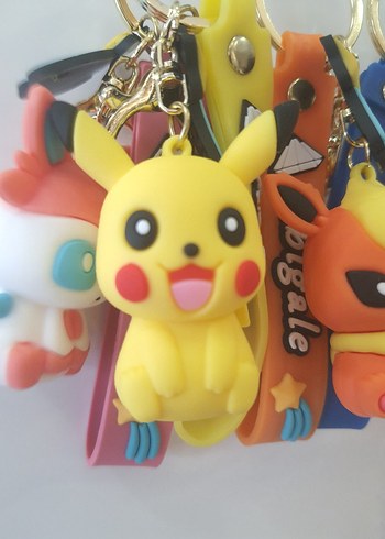 Pokemon Figür Anahtarlık