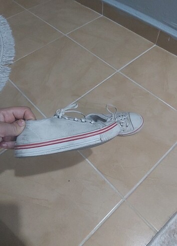 30 Beden beyaz Renk çocuk ayakkabı 
