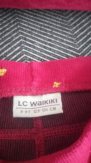 LC Waikiki 8-9Yas Kız Cocuk kadife tayt