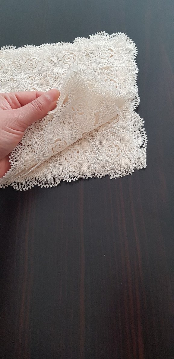 Vintage İğne Oyası Salon Takımı Peçete Masa Örtüsü - Görsel 3