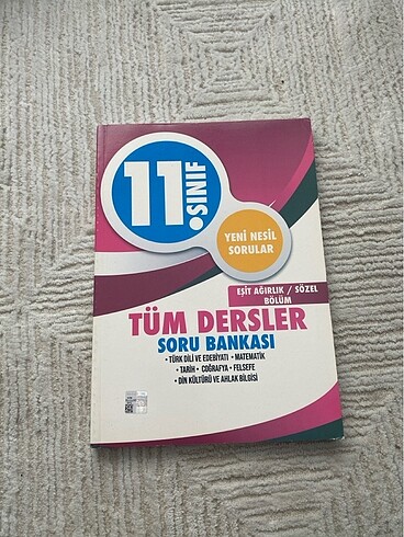 Capa Yayinlari 11 Sinif Tum Dersler Soru Bankasi