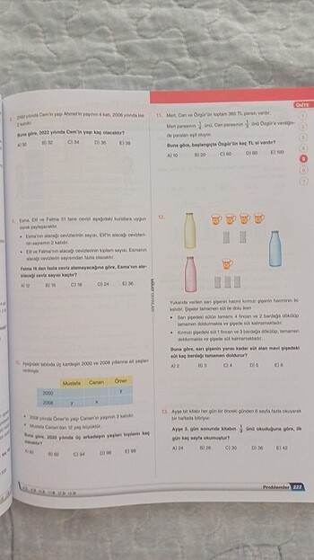 Beden Renk 9 sınıf Miray Yayınları matematik soru bankası