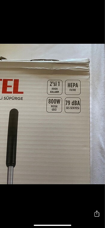 Vestel dik süpürge kullanılmamış - Görsel 2