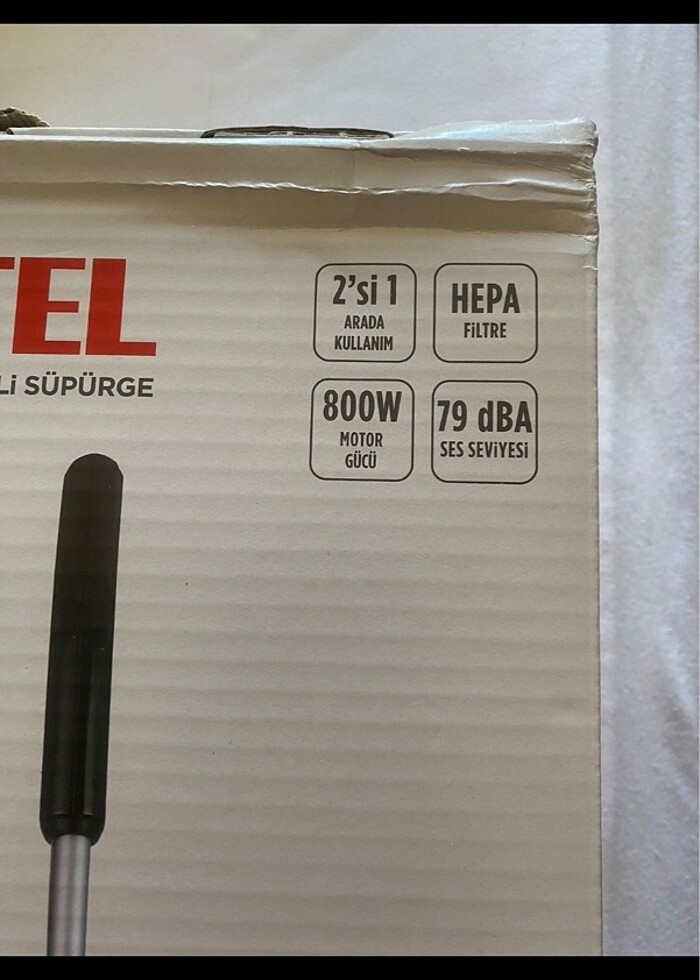 Vestel dik süpürge kullanılmamış - Görsel 2