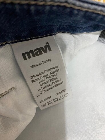 Mavi marka erkek kot 28/30 beden - Görsel 8