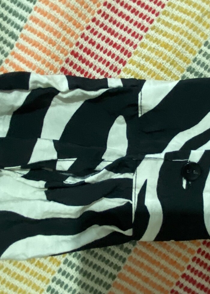 Önden bağlamalı bluz - Görsel 4