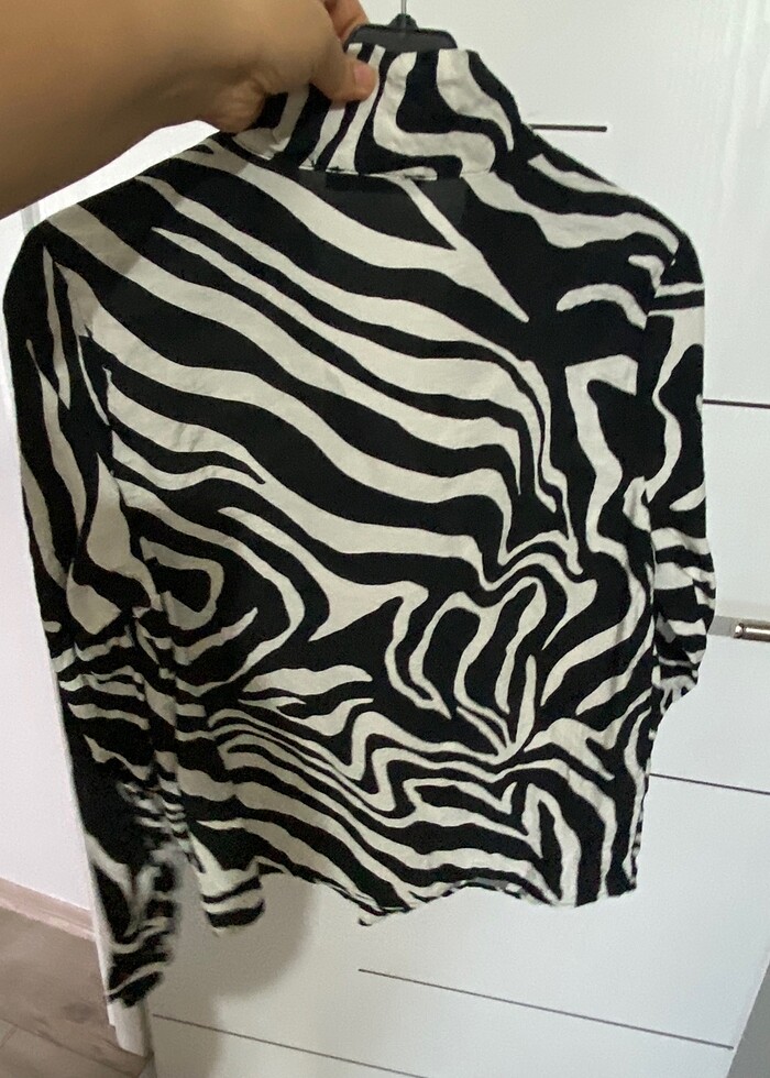 Önden bağlamalı bluz - Görsel 3