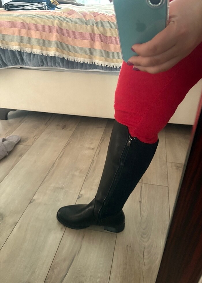 Kalın bacaklılar için çizme - Görsel 4