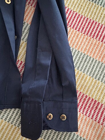 Eriketli polo gömlek lacivert - Görsel 6