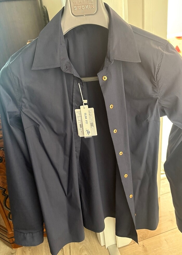 Eriketli polo gömlek lacivert - Görsel 2