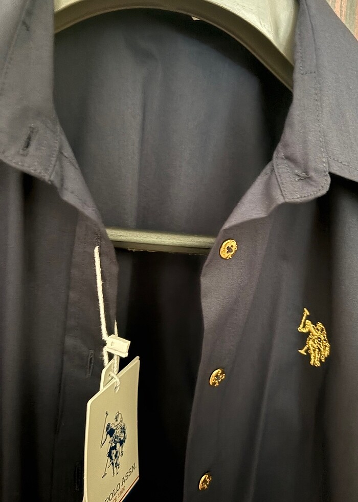 Eriketli polo gömlek lacivert - Görsel 3