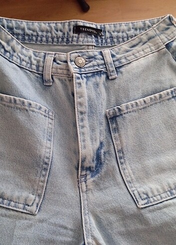 xs Beden mavi Renk Trenyolmilla yazlık jean