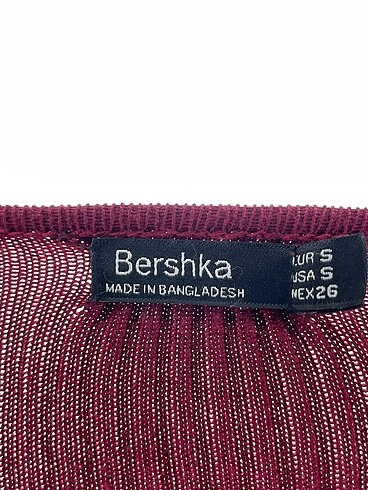 s Beden bordo Renk Bershka Kazak / Triko %70 İndirimli.