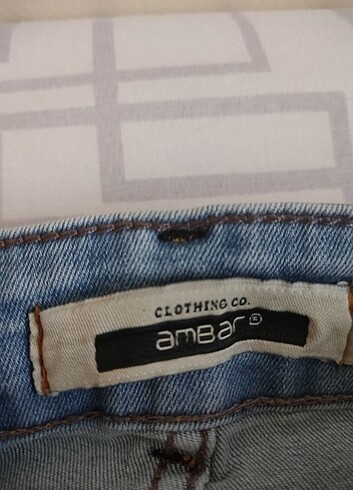 s Beden mavi Renk Yüksek bel pantalon