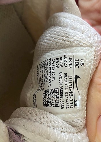 Nike Air kız çocuk spor ayakkabı  - Görsel 5