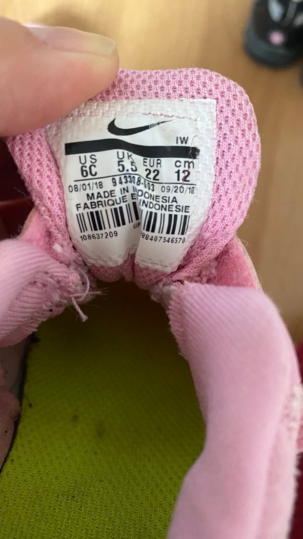 Kız Çocuk Pembe Nike Spor Ayakkabı - Görsel 5