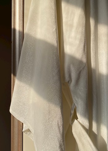 Dagi Beyaz Bohem Kadın Sabahlık - Görsel 5