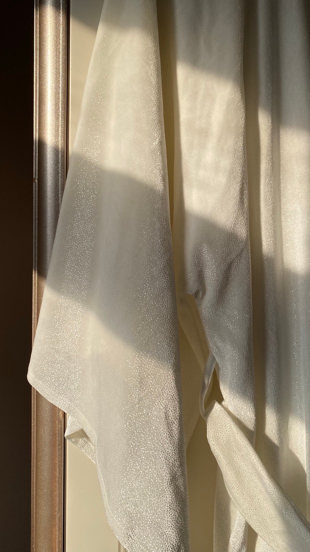 Dagi Beyaz Bohem Kadın Sabahlık - Görsel 5