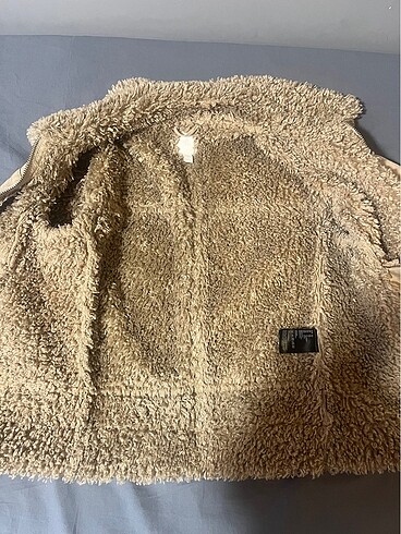 34 Beden camel Renk H&M mont kaban