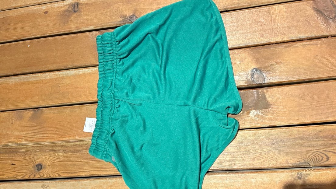 Turkuaz Renkli Rahat Hamile Şortu - Görsel 2