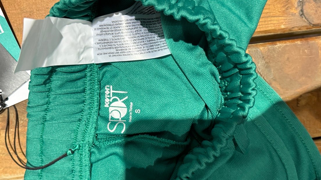 Turkuaz Renkli Rahat Hamile Şortu - Görsel 3