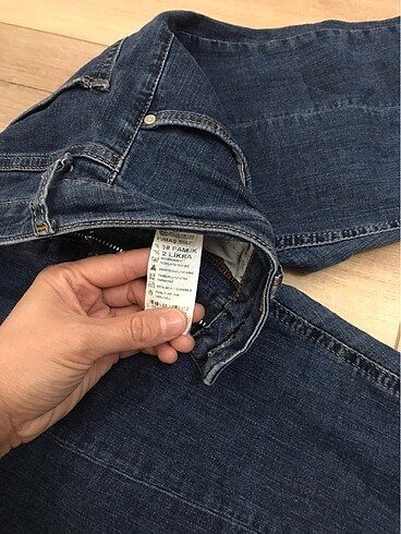 38 Beden mavi Renk Jean pantolon