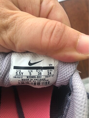 38 Beden Nike kadın spor ayakkabısı
