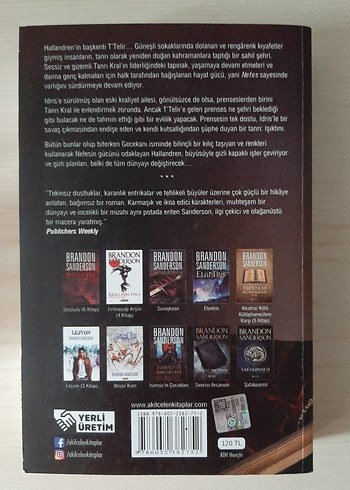 Savaşkıran - Brandon Sanderson