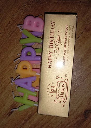 Renkli Happy Birthday Mum Seti - Görsel 6