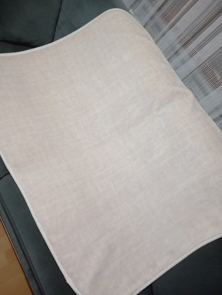 krem renk kıslık  bebek battaniyesi - Görsel 4