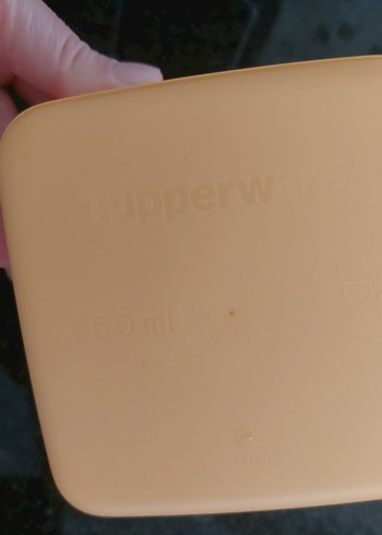  Beden tupperware 650 ml