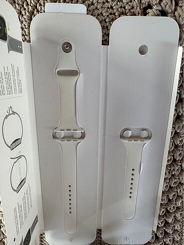 Apple Watch Apple Watch beyaz kayış