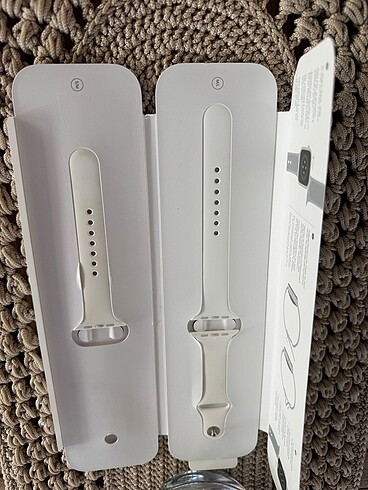 Apple Watch beyaz kayış