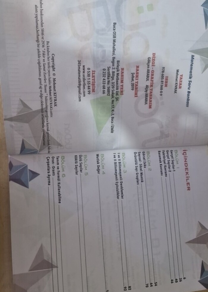 MATEMATİK YKS 345 SORU BANKASI - Görsel 2