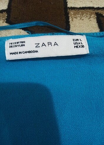 Kazak Zara bana küçük. Geliyor