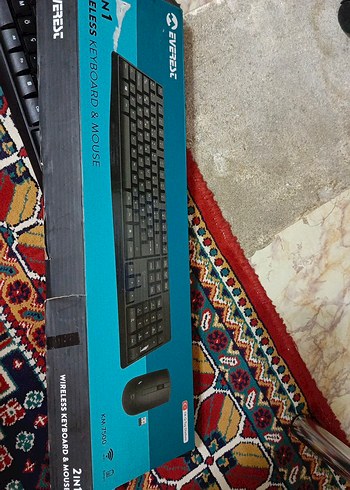 Siyah Kablolu Klavye ve Mouse Seti - Görsel 3