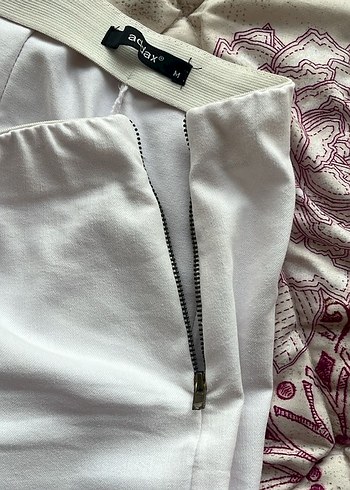 Addax Beyaz Kalem Pantolon - Görsel 4