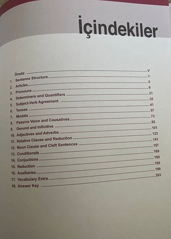 Grammar Vocabulary Skills YKS dil Yökdil YDS Kitap - Görsel 3