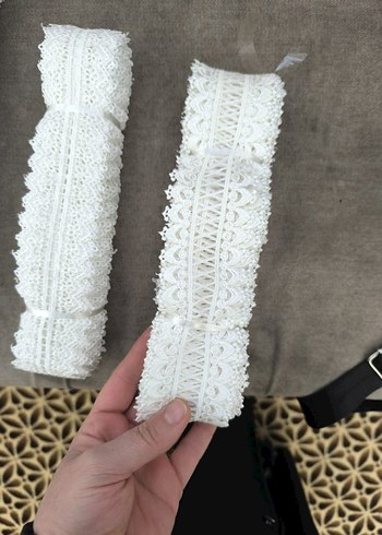 Bohem Tarzı Beyaz Dantel Şerit - Görsel 10