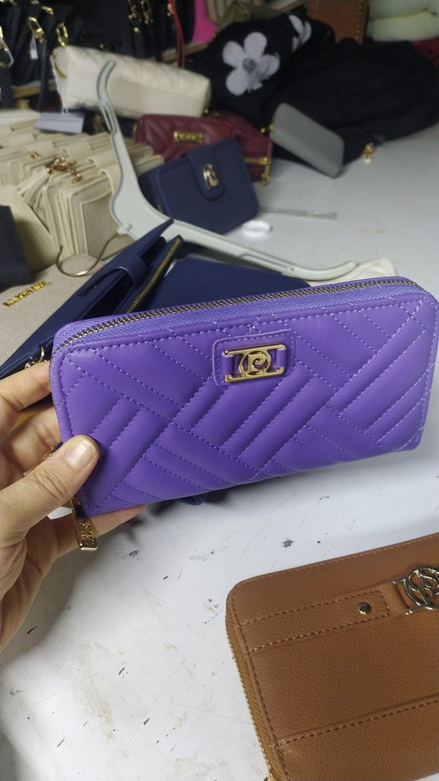 Deri Kahverengi Fermuarlı Kadın Cüzdanı - Görsel 3